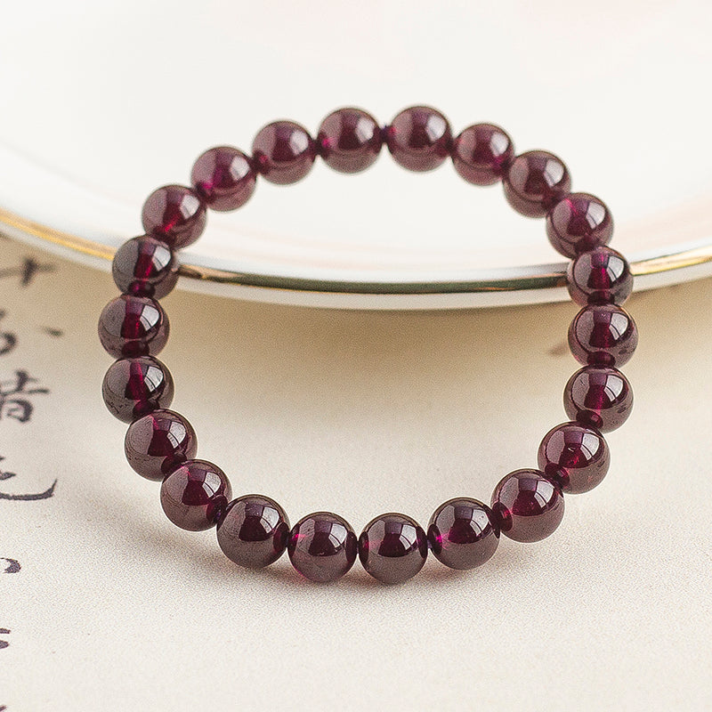 <You's jewelry>Exclusive customized garnet bracelet (8+)