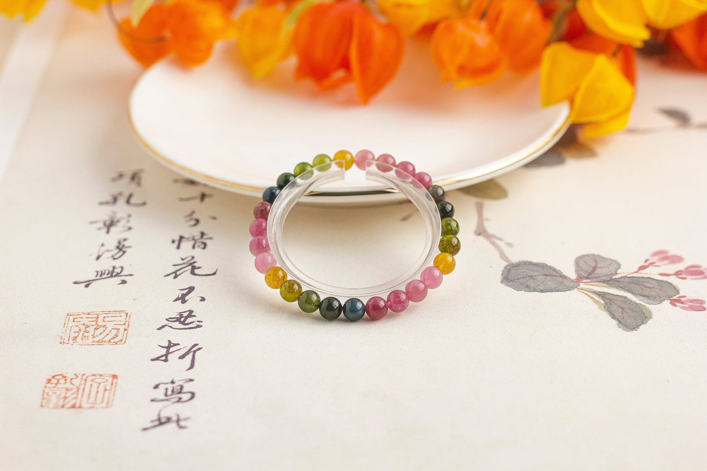 <You's jewelry>Exclusive customized tourmaline bracelet (6+)