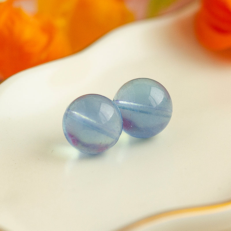 <You's jewelry>Exclusive customized devil blue aquamarine single bead (13+)