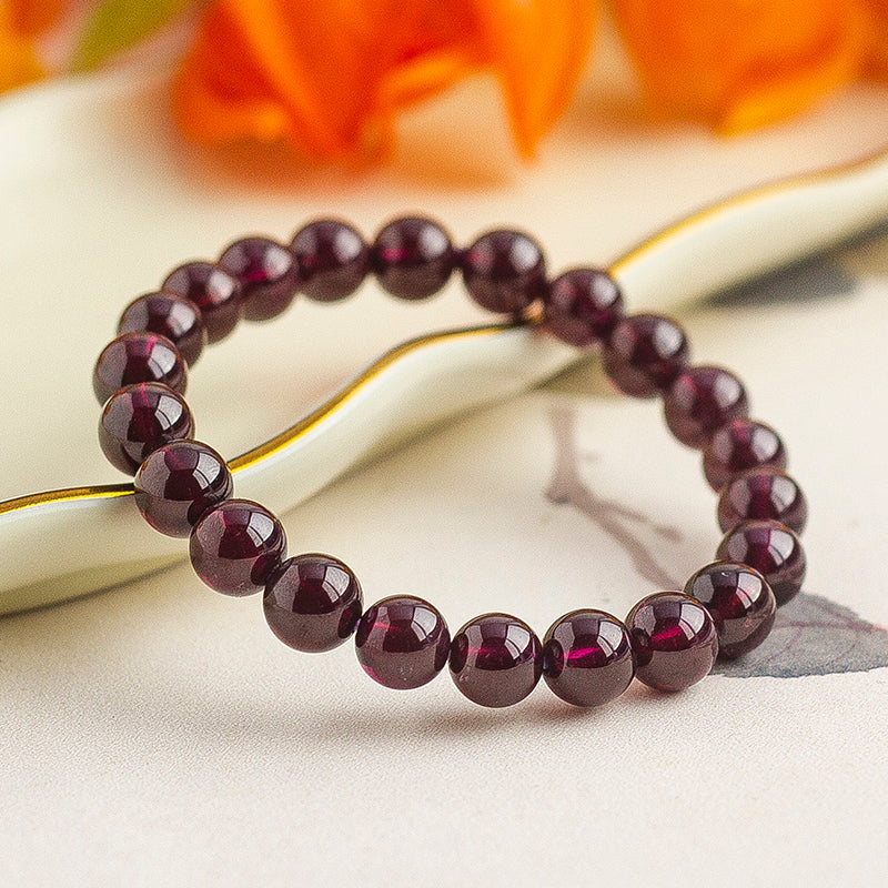 <You's jewelry>Exclusive customized garnet bracelet (8+)