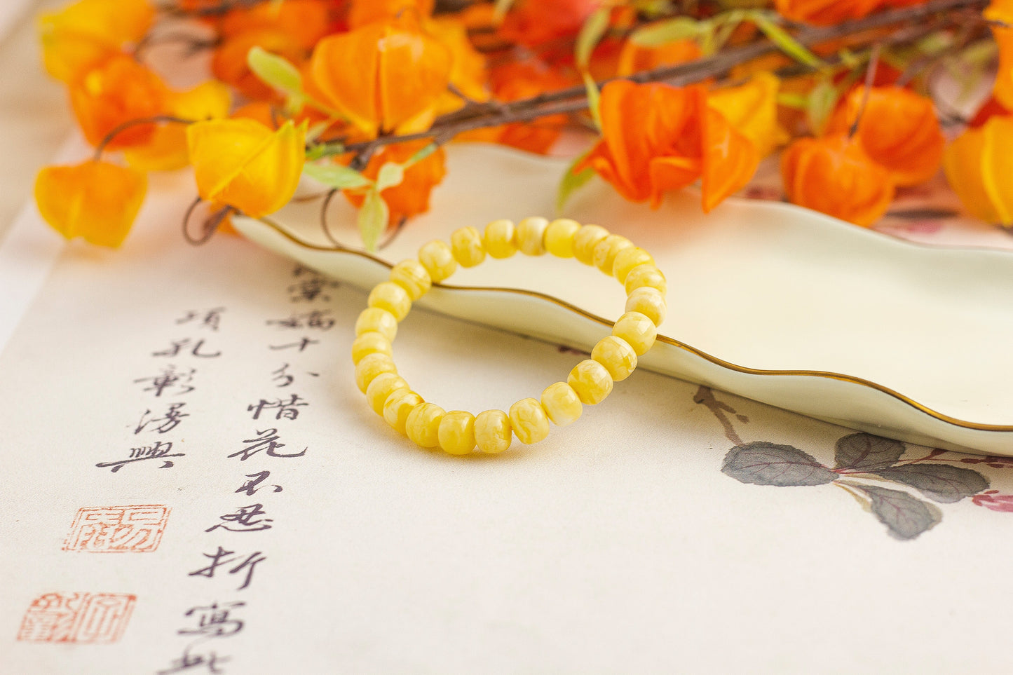 <You's jewelry>Exclusive customized beeswax bracelet (9+)