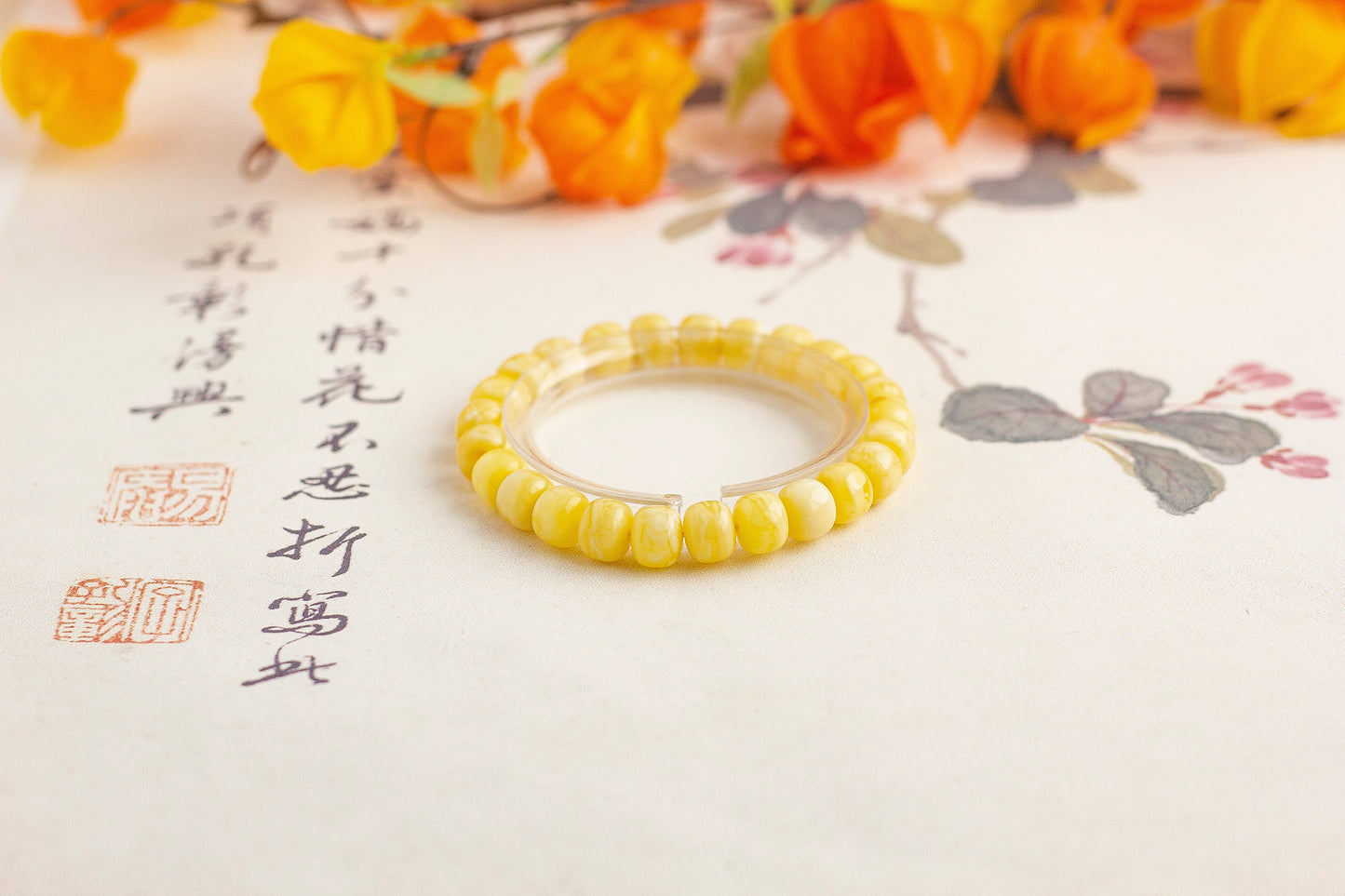 <You's jewelry>Exclusive customized beeswax bracelet (9+)