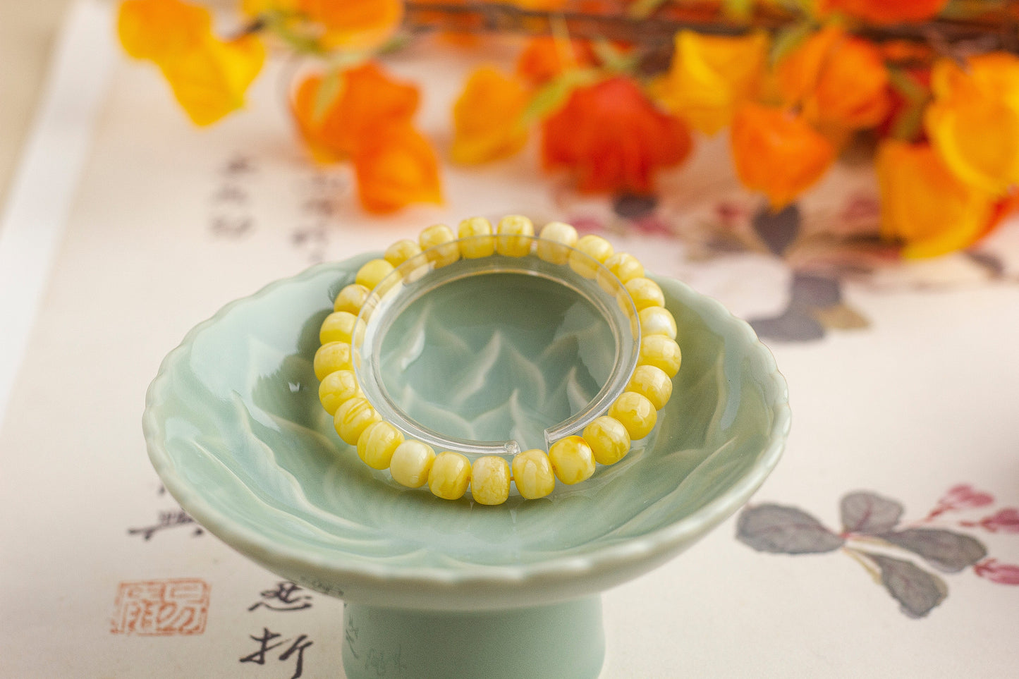 <You's jewelry>Exclusive customized beeswax bracelet (9+)