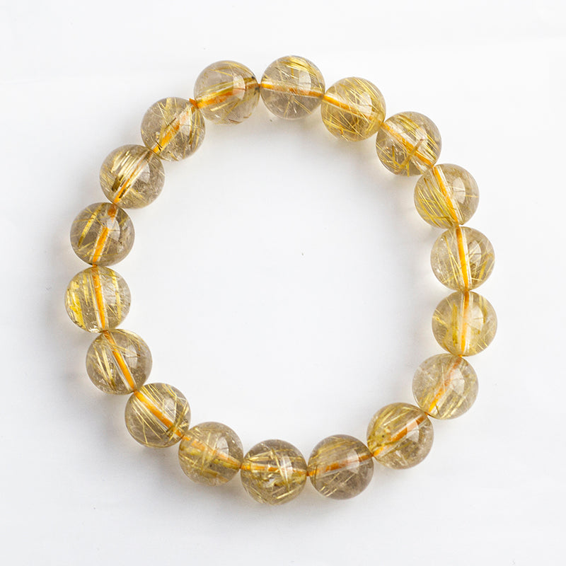 <You's jewelry>Exclusive customized golden crystal bracelet (11+)