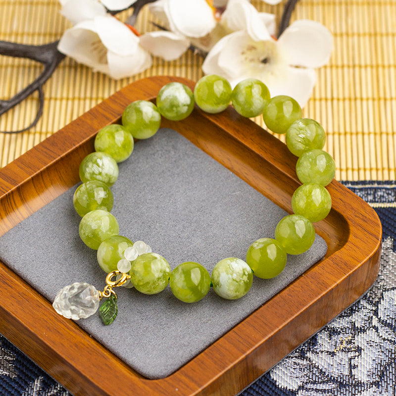 <You's jewelry>Exclusively customized green milk cap bracelets