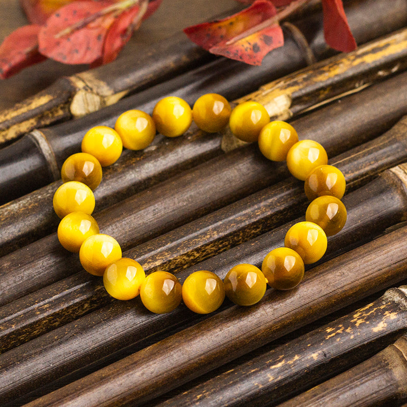 <You's jewelry>Exclusive customized gold tiger eye bracelet（10+）