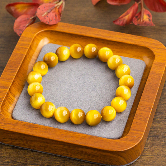 <You's jewelry>Exclusive customized gold tiger eye bracelet（10+）