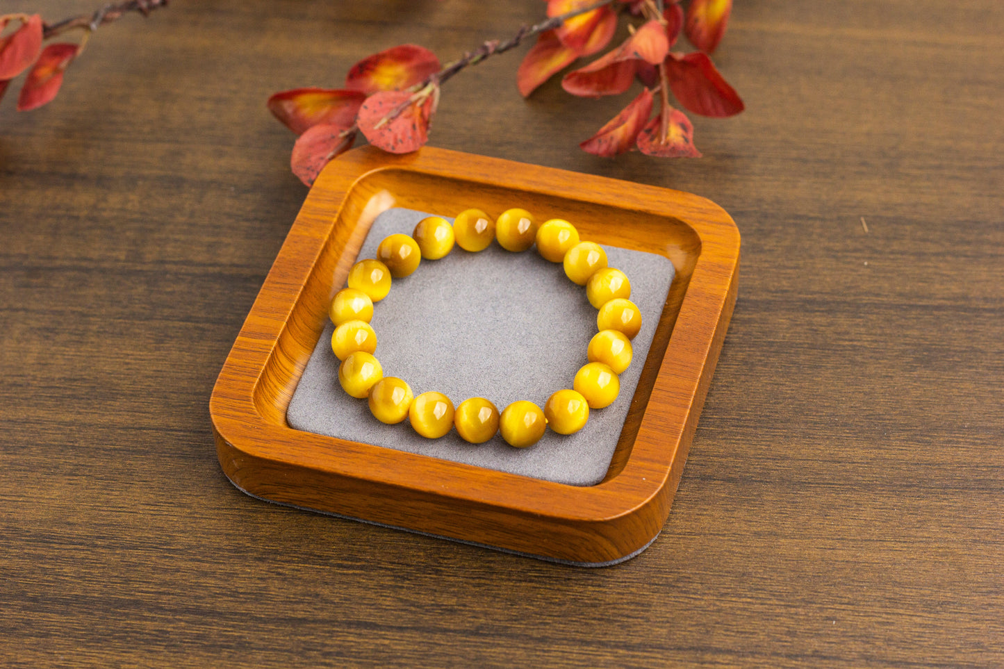 <You's jewelry>Exclusive customized gold tiger eye bracelet（10+）