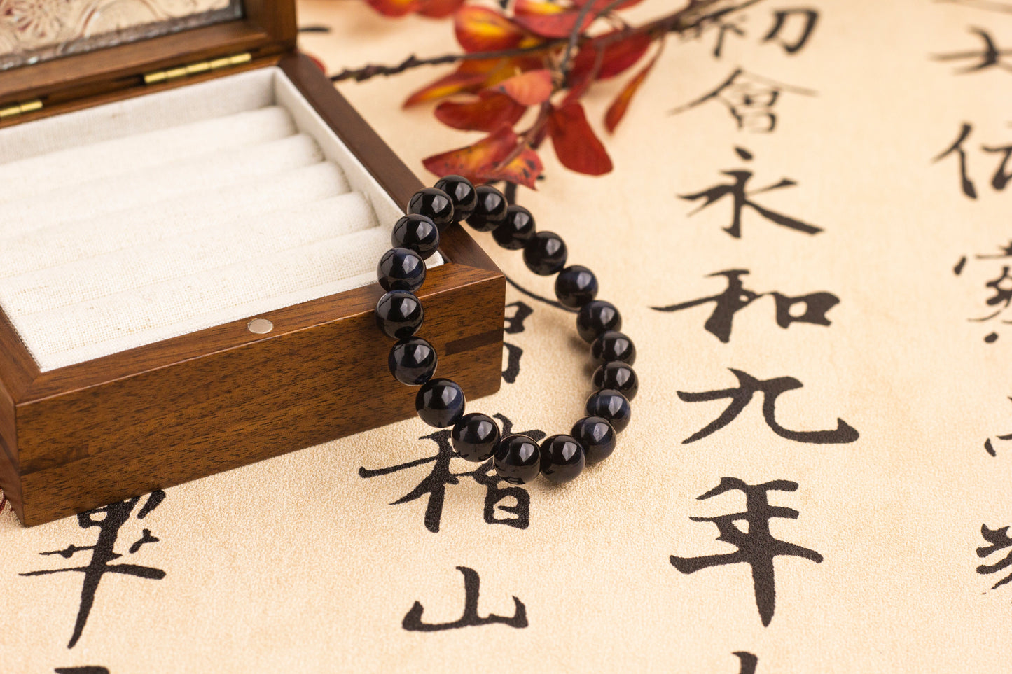 <You's jewelry>Exclusive customized blue tiger eye bracelet（10+）