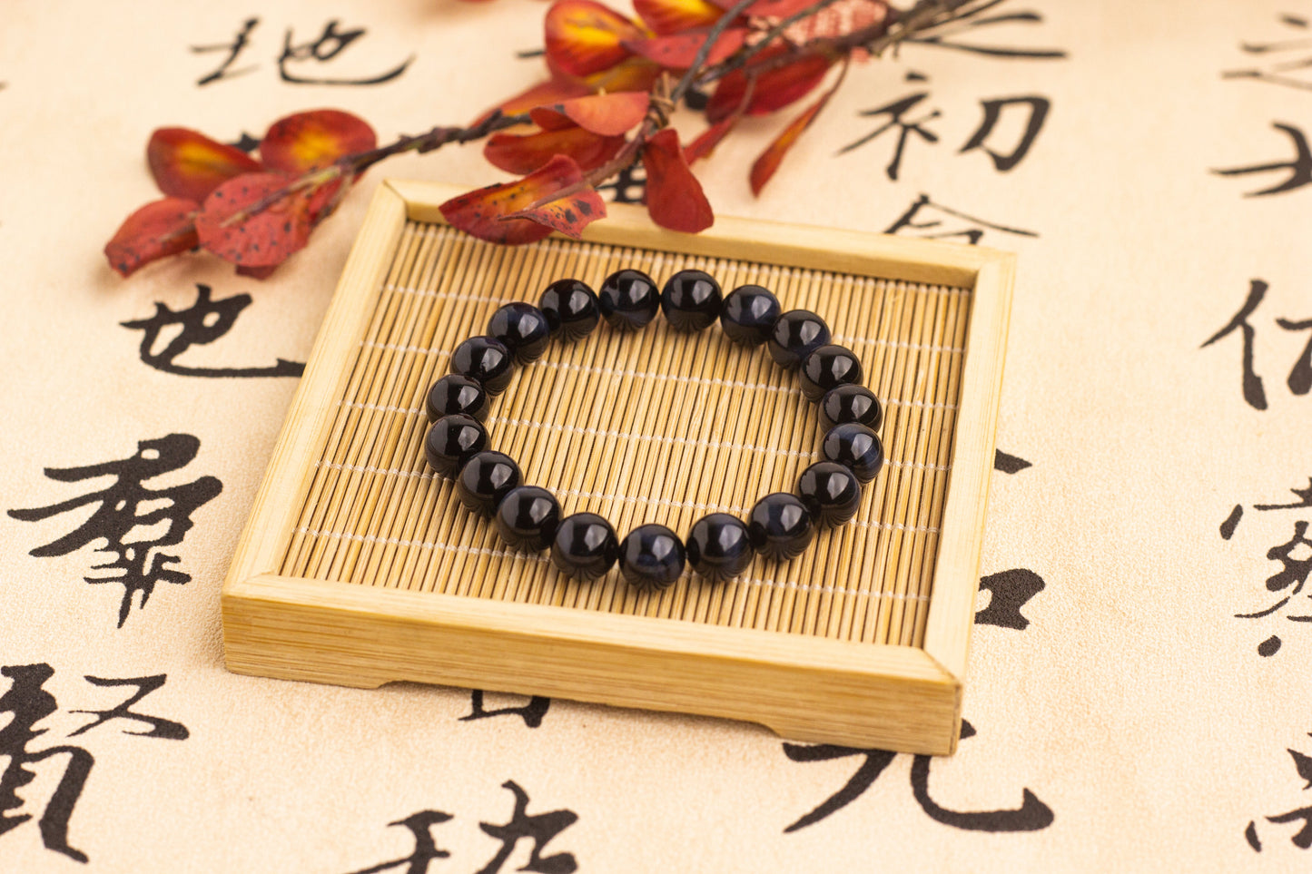 <You's jewelry>Exclusive customized blue tiger eye bracelet（10+）