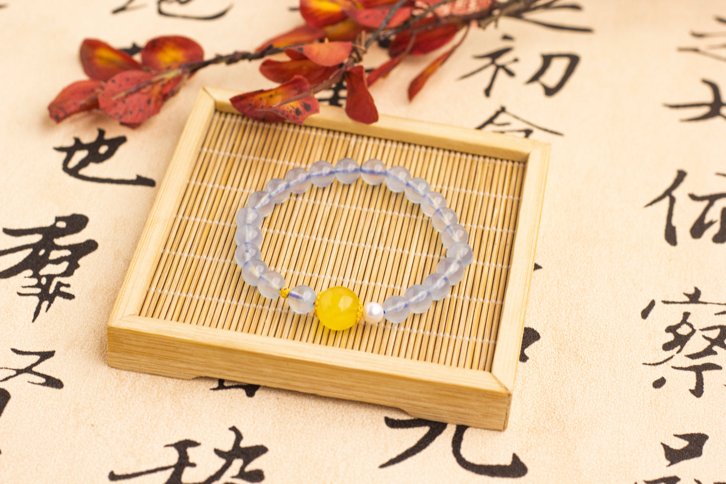 <You's jewelry>Exclusive customized aquamarine bracelet