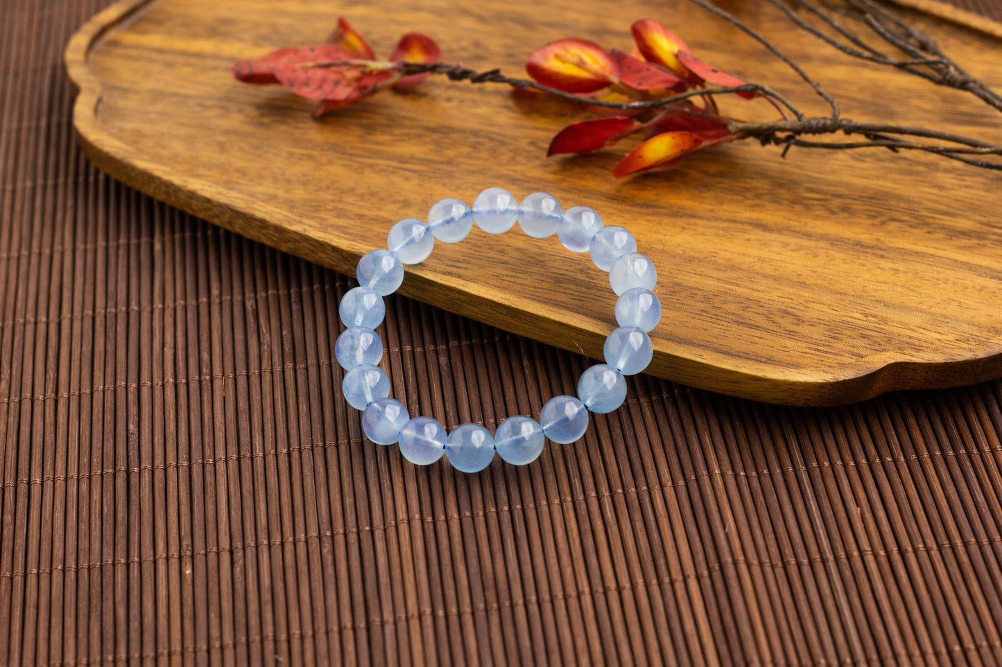 <You's jewelry>Exclusive customized aquamarine bracelet（10+）