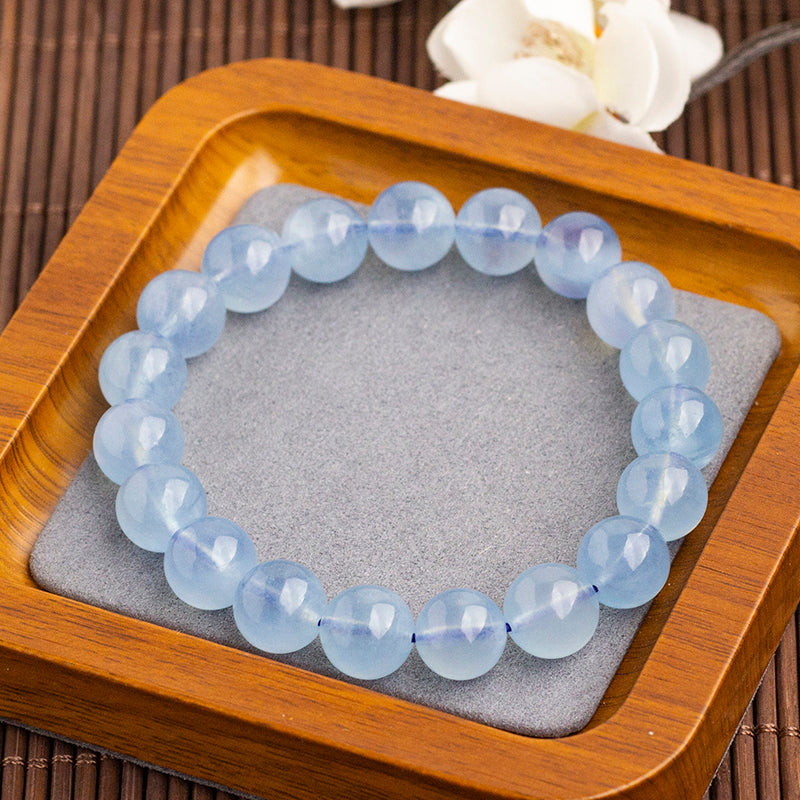 <You's jewelry>Exclusive customized aquamarine bracelet（10+）