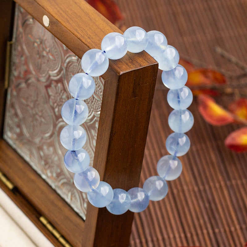 <You's jewelry>Exclusive customized aquamarine bracelet（10+）