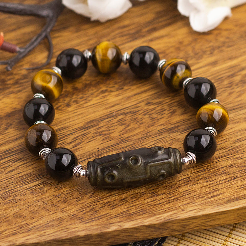 <You's jewelry>Exclusive customized tiger eye stone bracelet