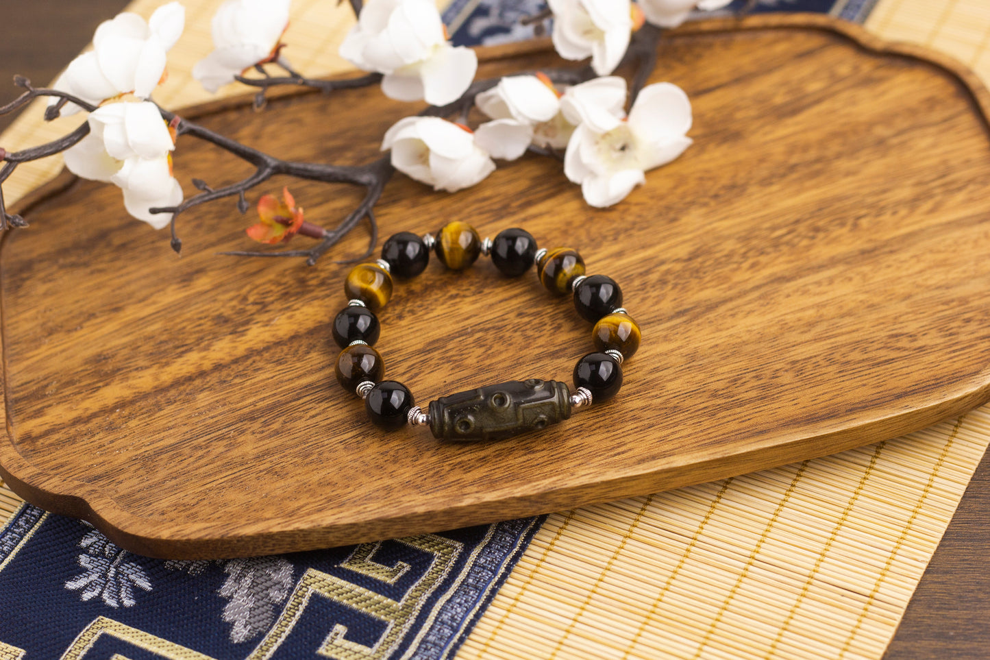 <You's jewelry>Exclusive customized tiger eye stone bracelet