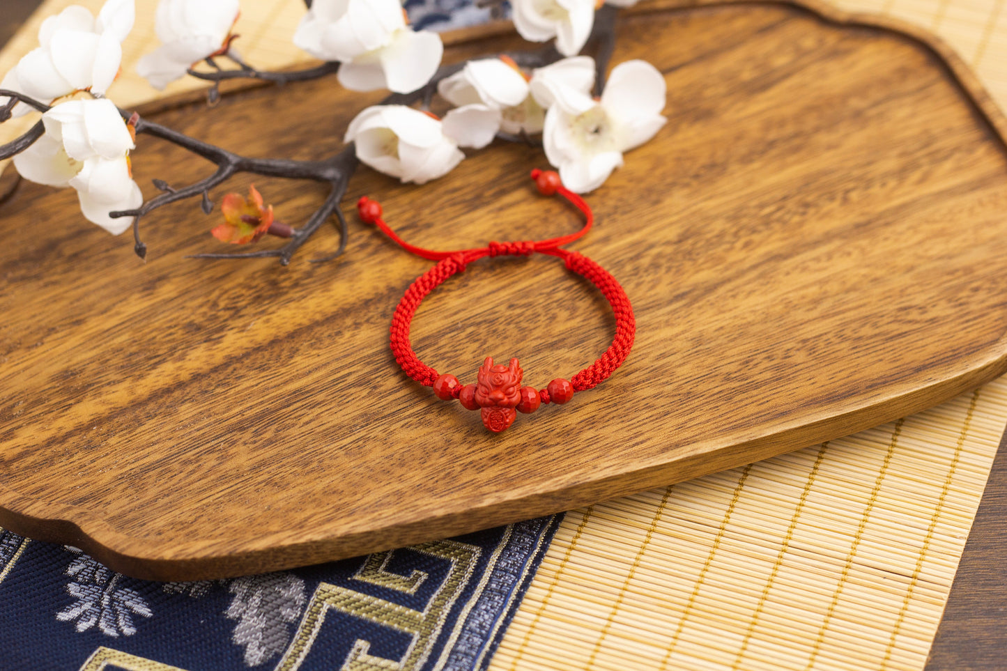 <You's jewelry>Exclusive customized cinnabar bracelet