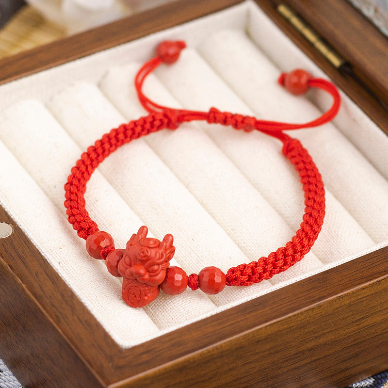 <You's jewelry>Exclusive customized cinnabar bracelet