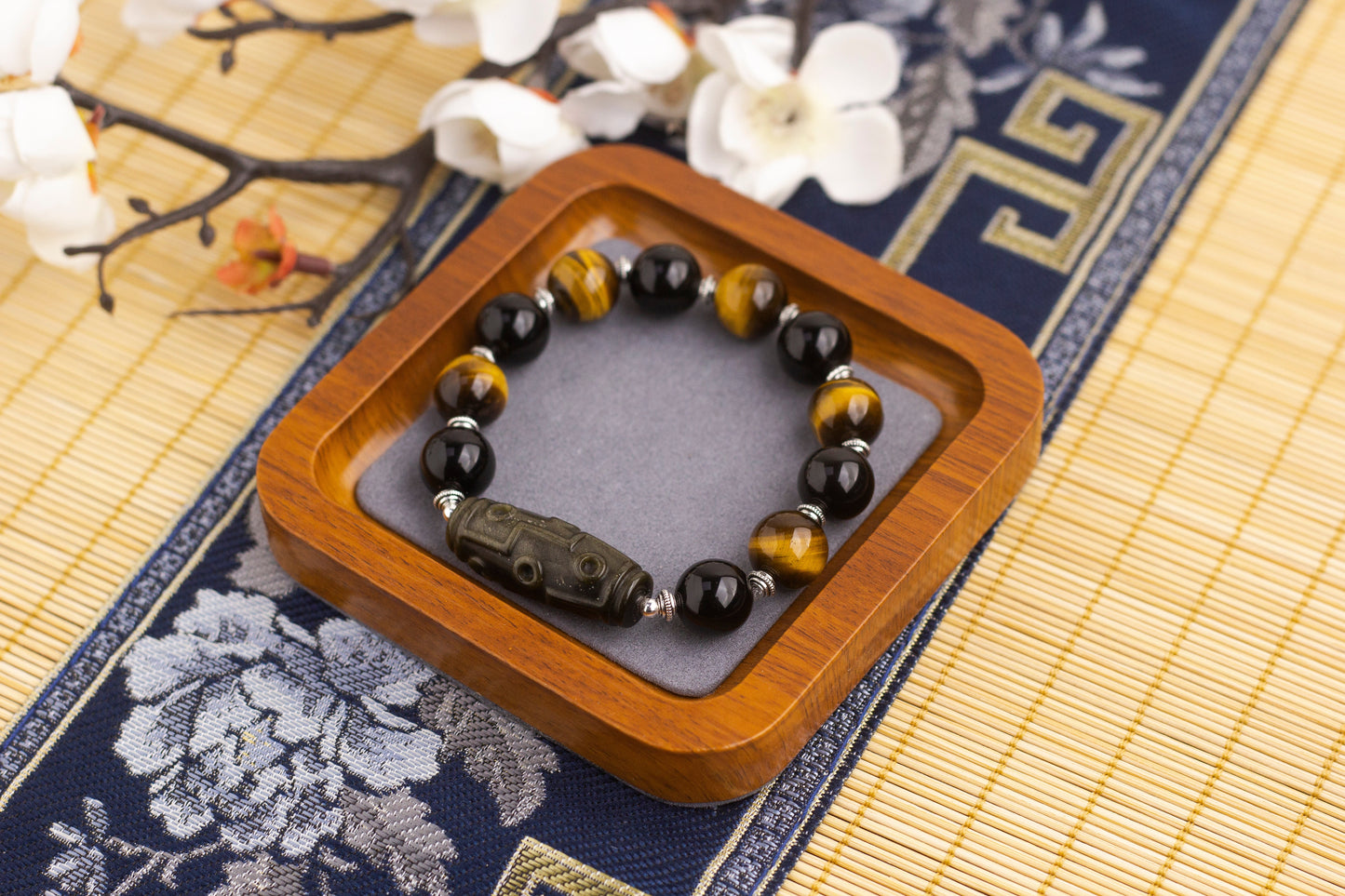 <You's jewelry>Exclusive customized tiger eye stone bracelet