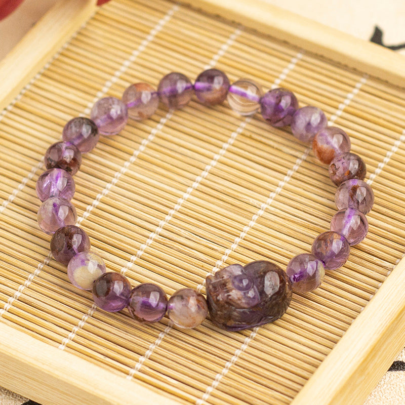 <You's jewelry>Exclusive customized purple ghost Pixiu bracelet（7+）