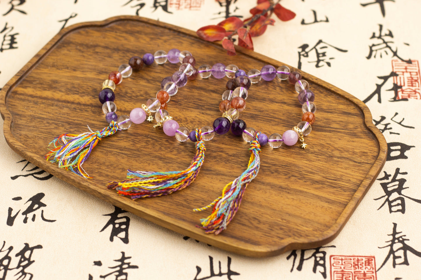 <You's jewelry>Exclusively customized Nine Purple Fire Bracelet