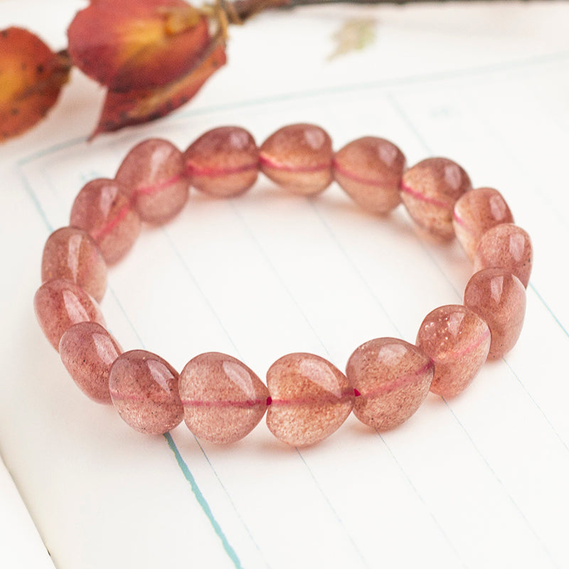 <You's jewelry>Exclusive customized strawberry crystal love bracelet