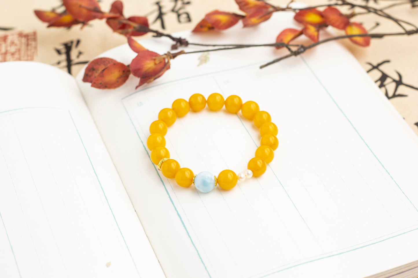 <You's jewelry>Exclusively customized beeswax bracelets