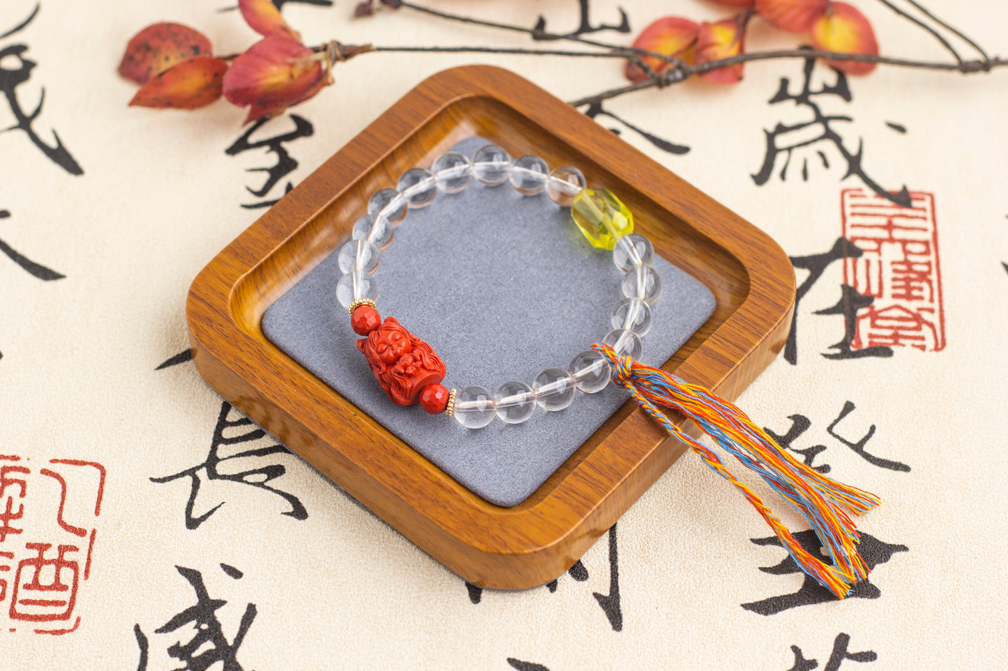 <You's jewelry>Exclusive customized Clear Quartz bracelet