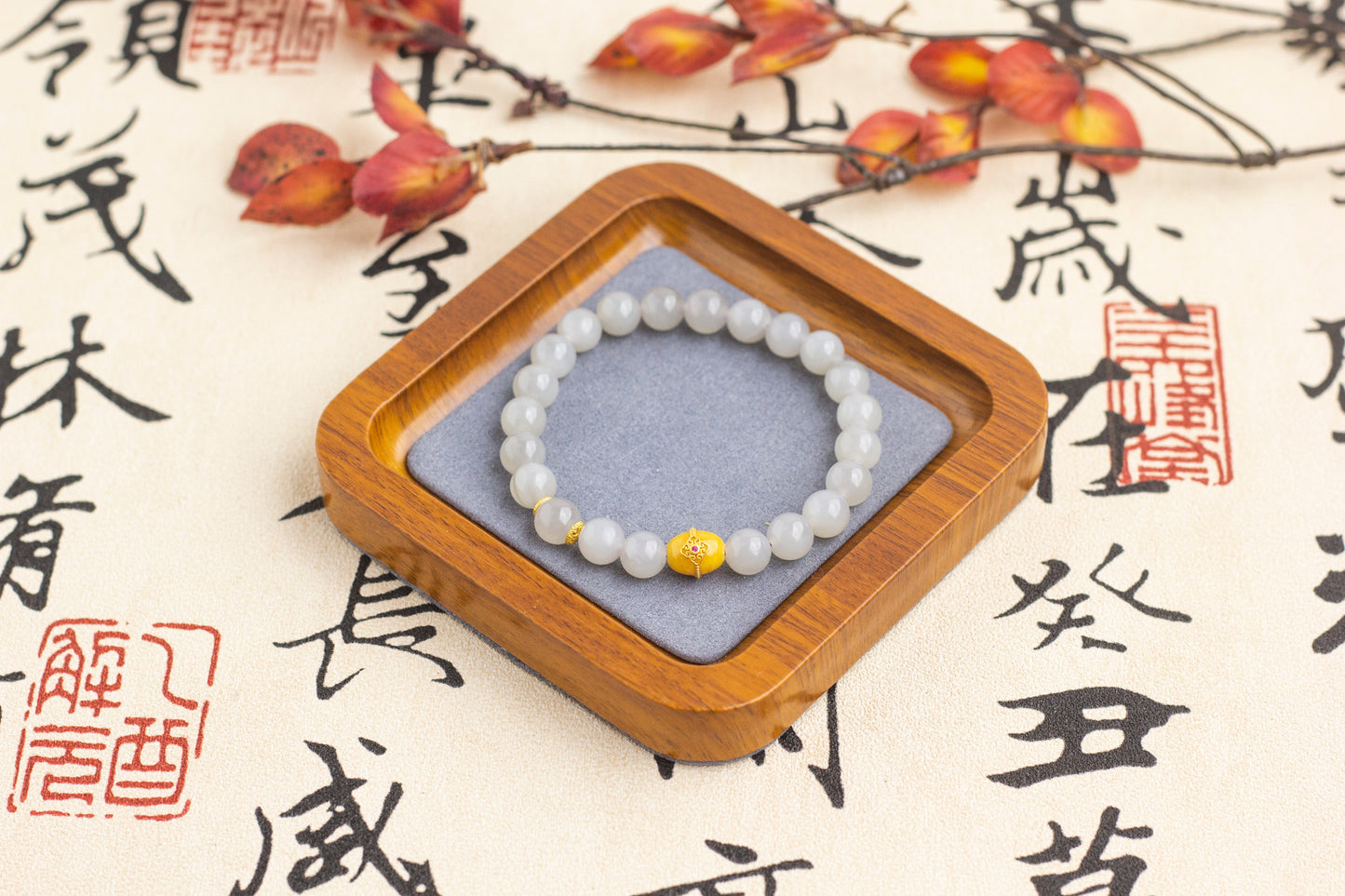 <You's jewelry>Exclusive customized Nephrite bracelet