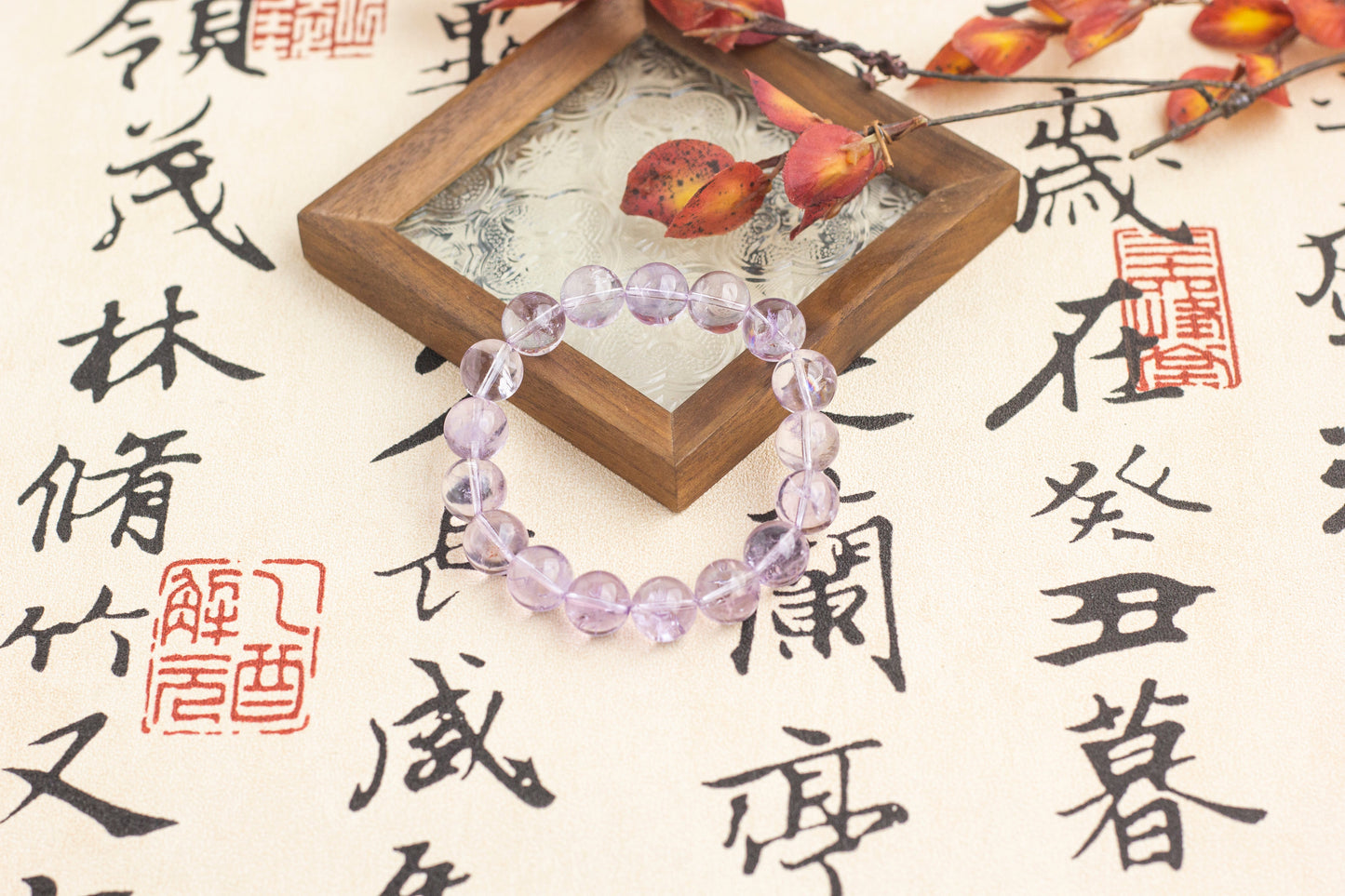 <You's jewelry>Exclusive customized amethyst bracelet（12+）