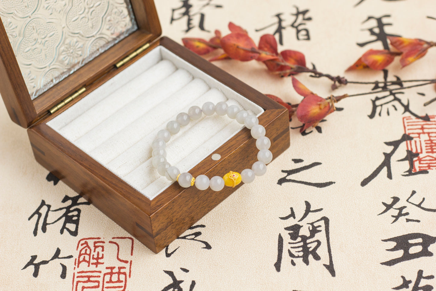 <You's jewelry>Exclusive customized Nephrite bracelet