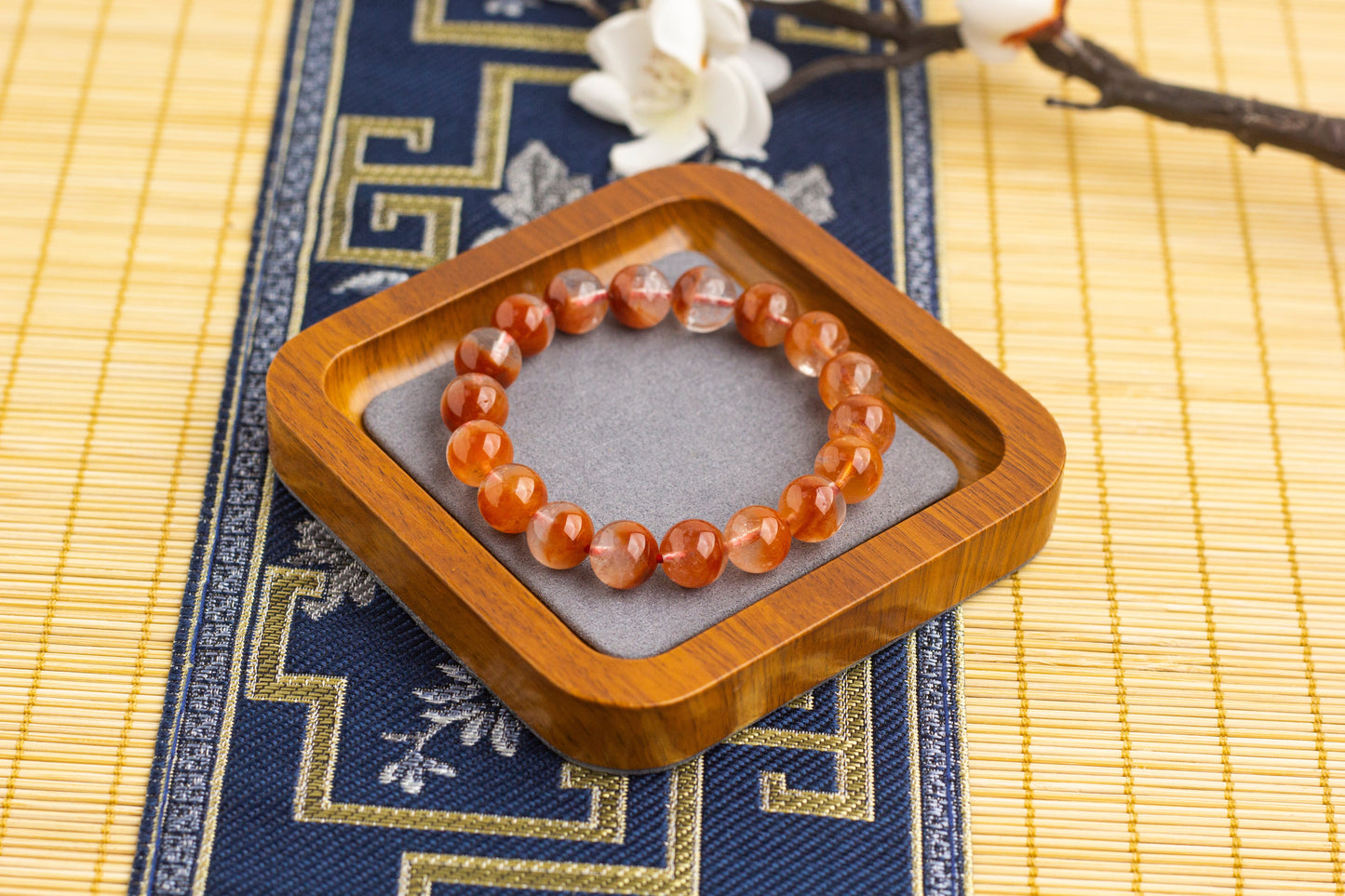 <You's jewelry>Exclusively customized  Red Rutilated Quartz cornucopia (10+)