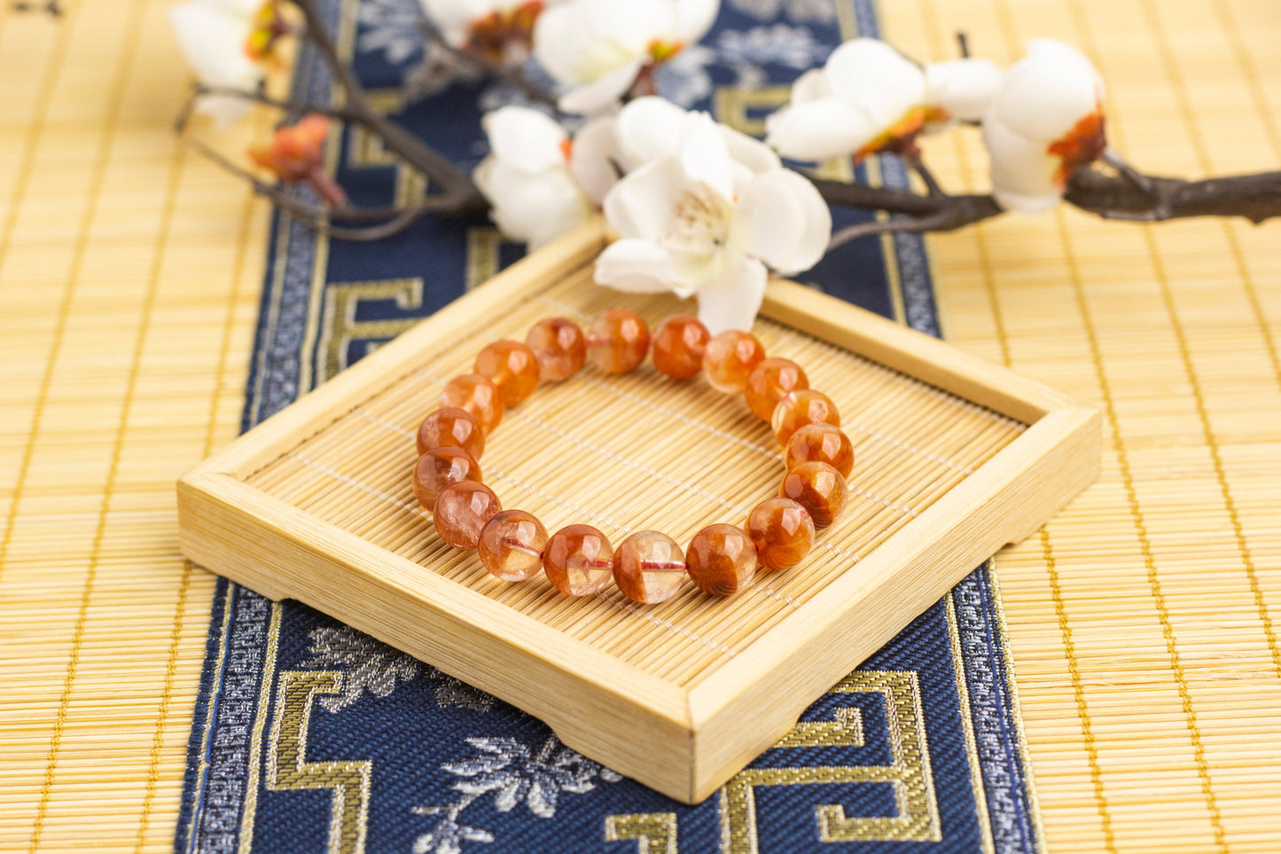 <You's jewelry>Exclusively customized  Red Rutilated Quartz cornucopia (10+)