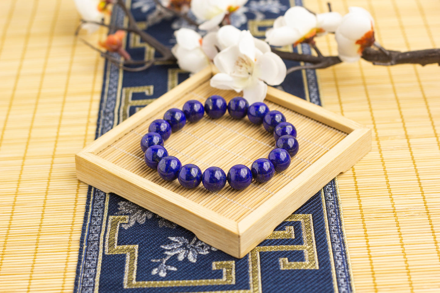 <You's jewelry>Exclusive customized lapis lazuli bracelet (11+)