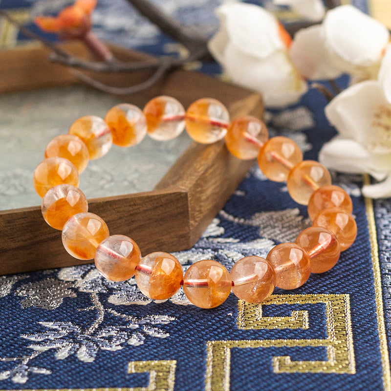 <You's jewelry>Exclusively customized  Red Rutilated Quartz cornucopia (10+)