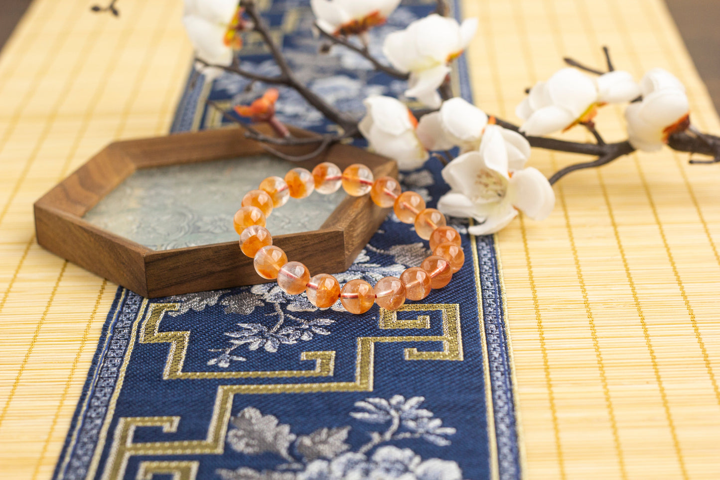 <You's jewelry>Exclusively customized  Red Rutilated Quartz cornucopia (10+)