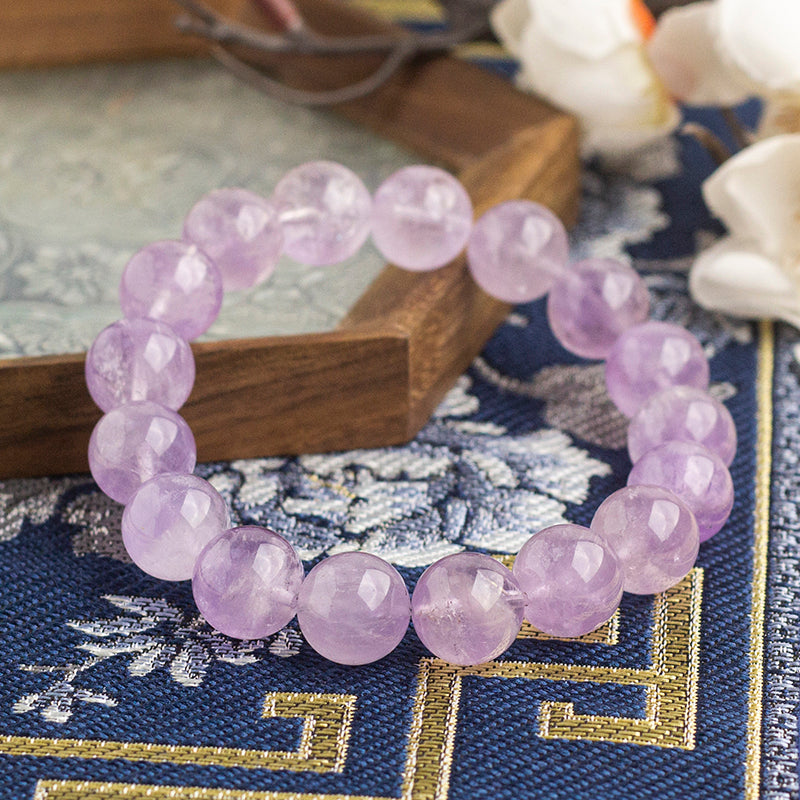 <You's jewelry>Exclusive customized lavender amethyst bracelet (12+)