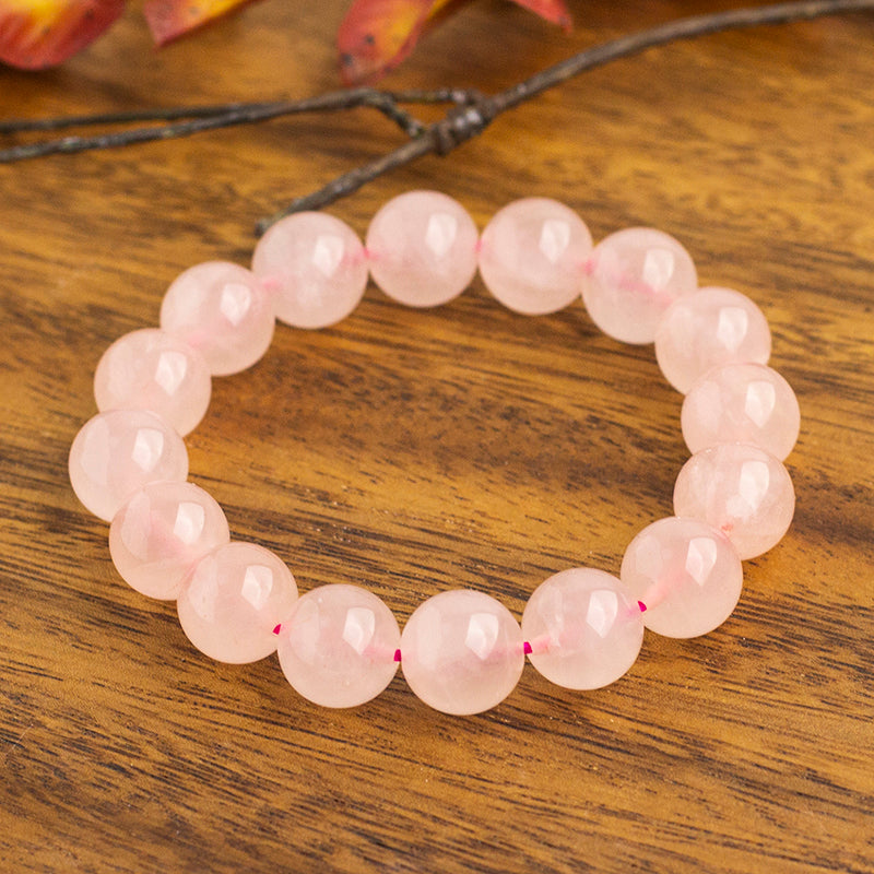 <You's jewelry>Exclusive customized Rose Quartz l bracelet (12+)