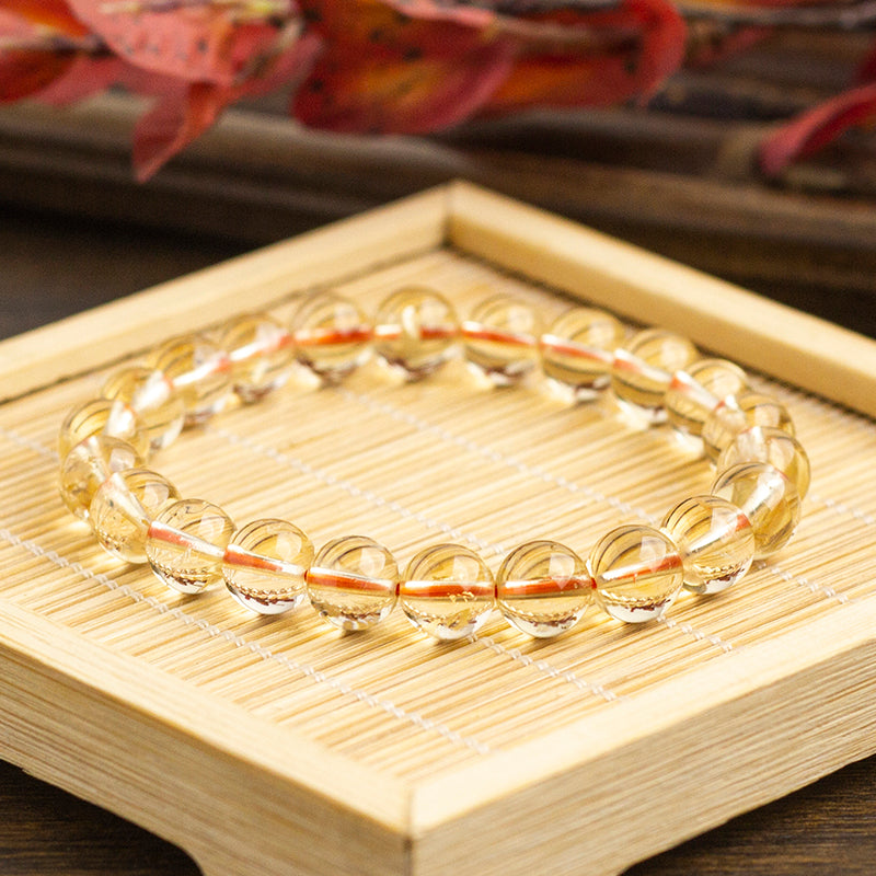 <You's jewelry>Exclusive customized citrine bracelet (8+)