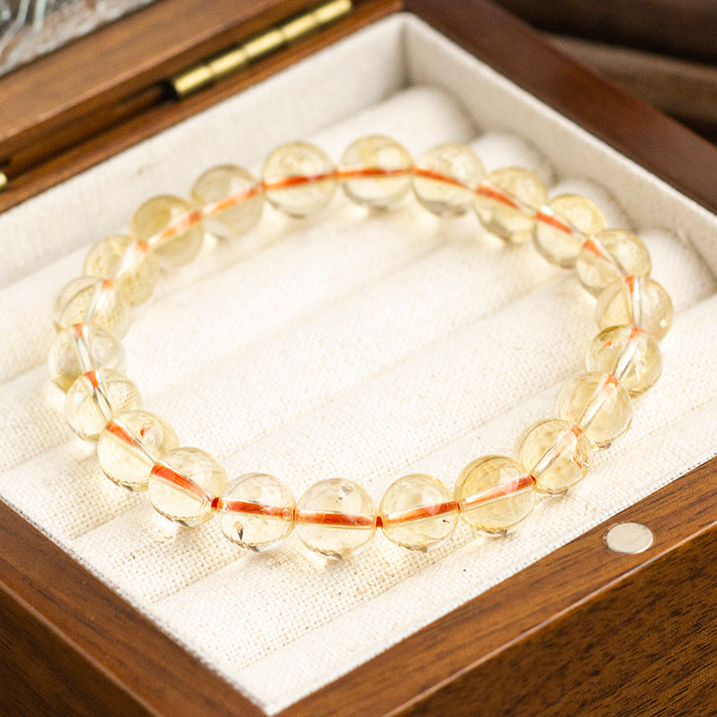 <You's jewelry>Exclusive customized citrine bracelet (8+)