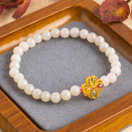 <You's jewelry>Exclusively customized lotus root powder bracelets（5+）