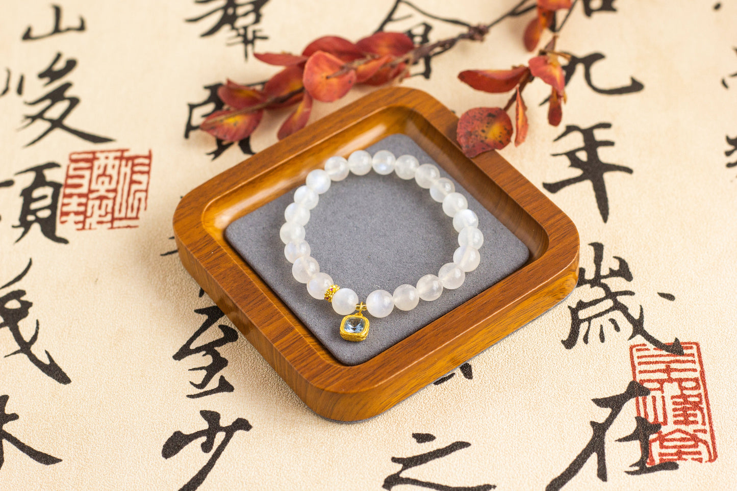 <You's jewelry>Exclusive customized moonstone bracelet (7+)