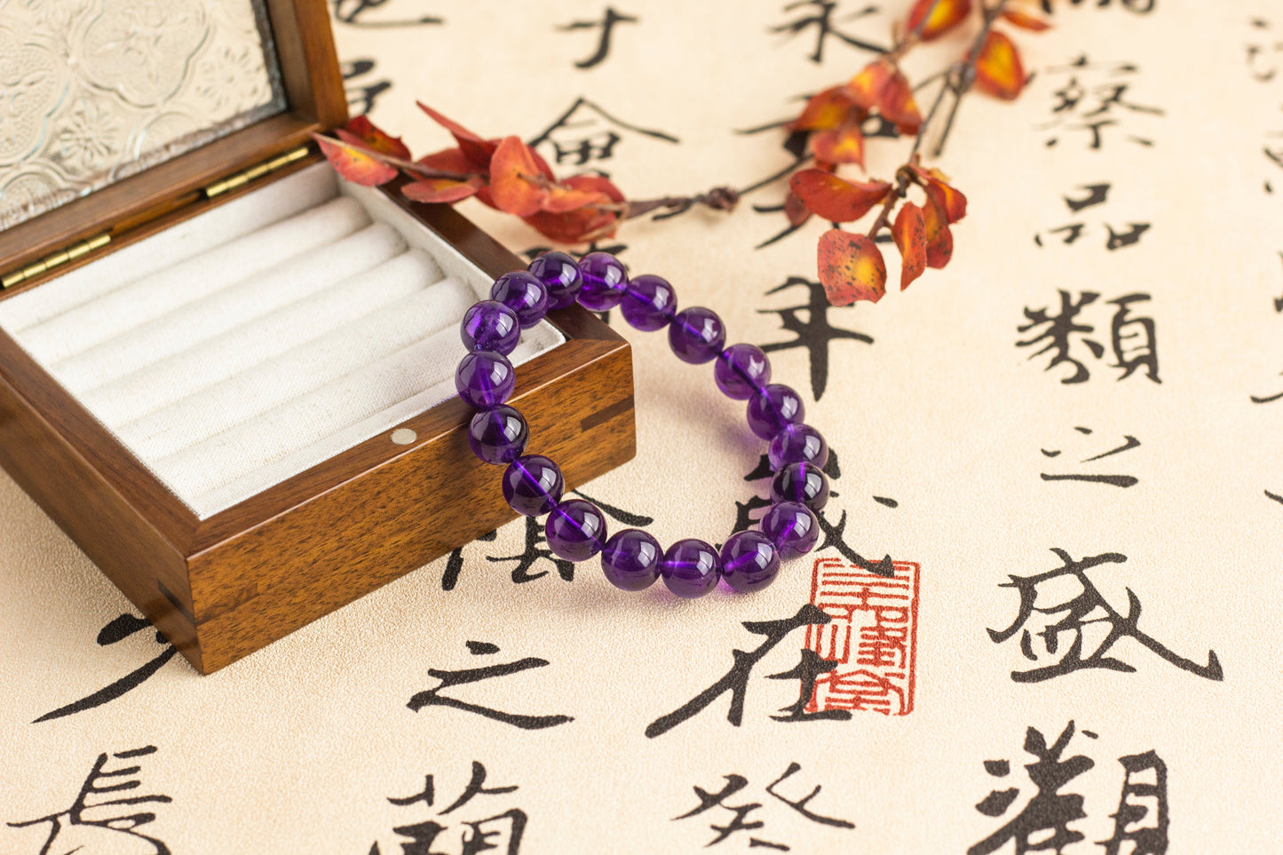 <You's jewelry>Exclusive customized amethyst bracelet (12+)