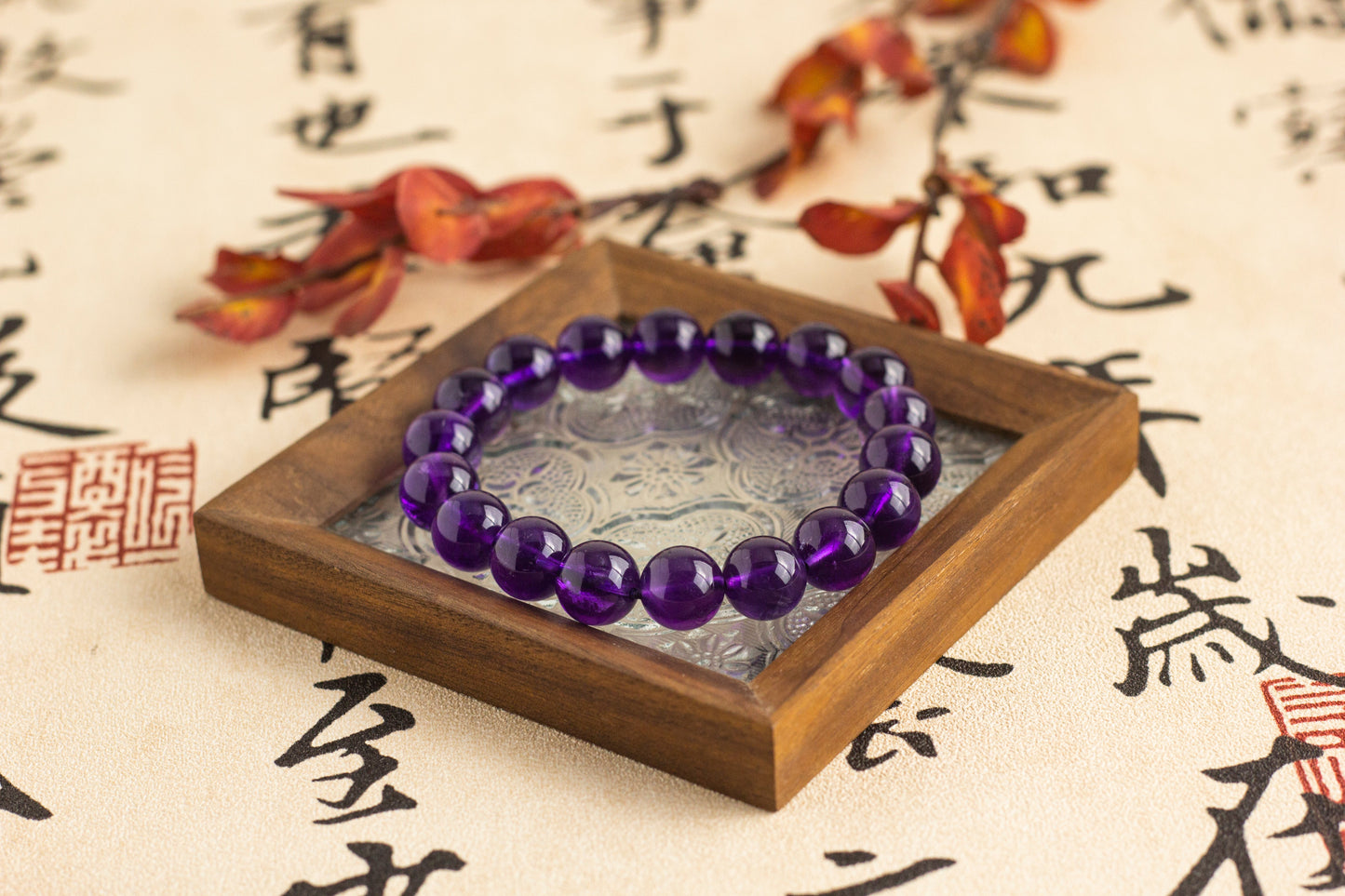 <You's jewelry>Exclusive customized amethyst bracelet (12+)