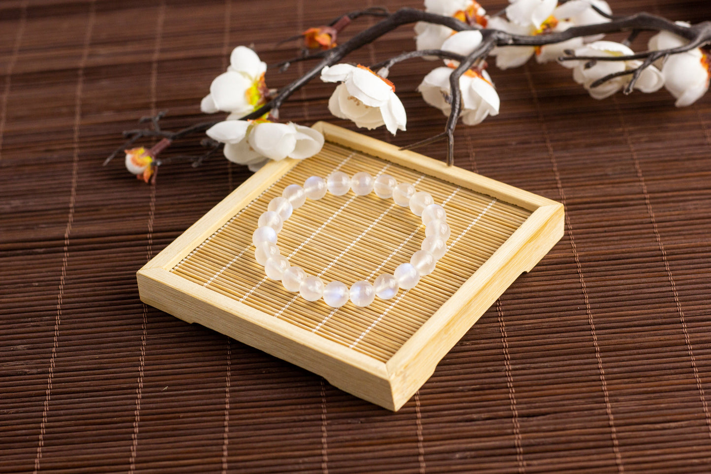 <You's jewelry>Exclusive customized moonstone bracelet（8+）