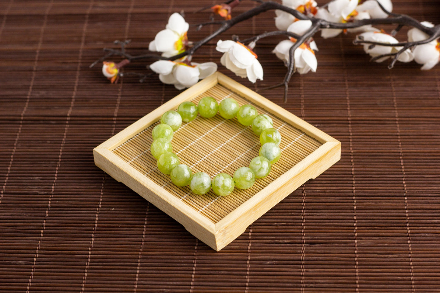 <You's jewelry>Exclusively customized green milk cap bracelets (13+)