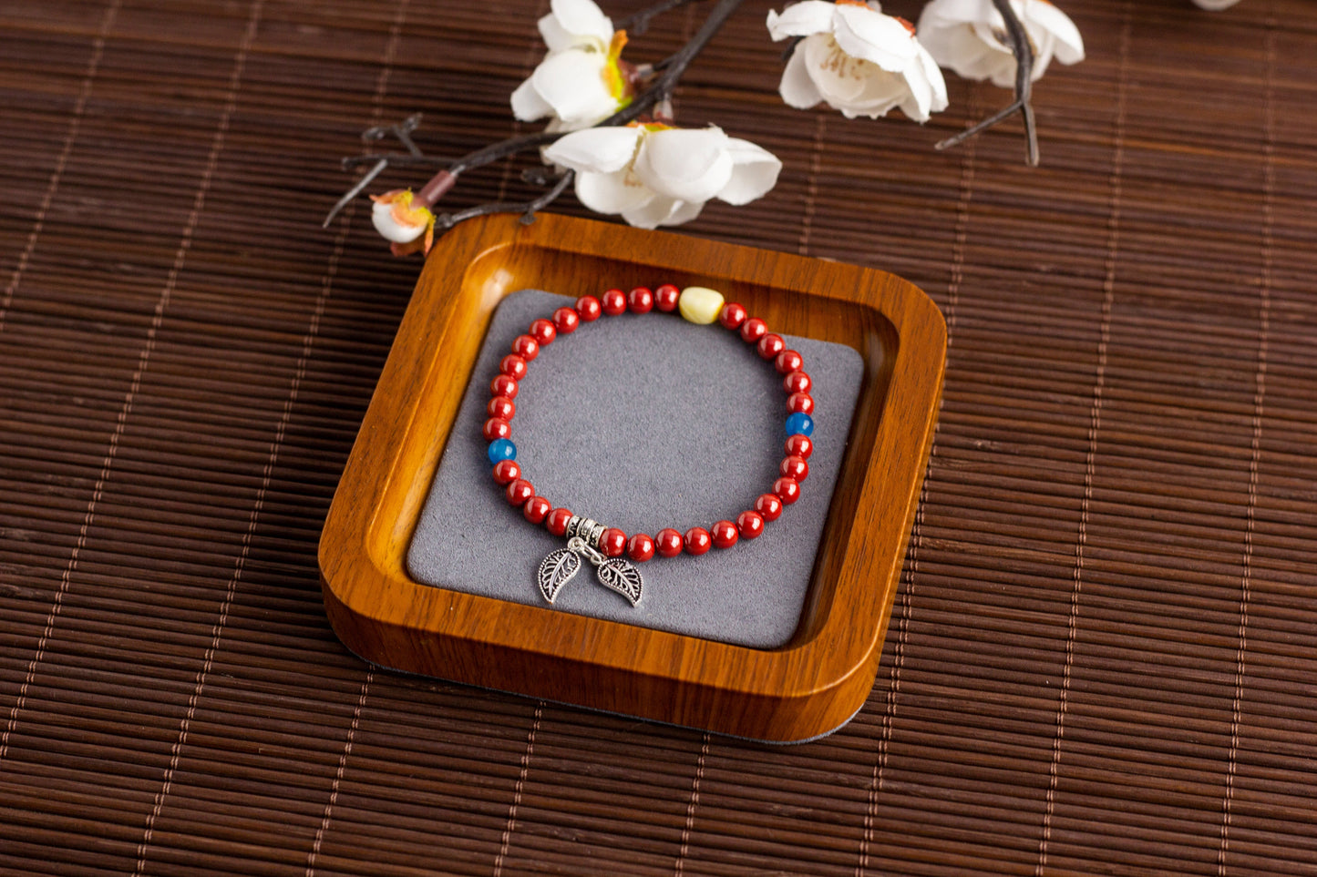 <You's jewelry>Exclusive customized cinnabar bracelet