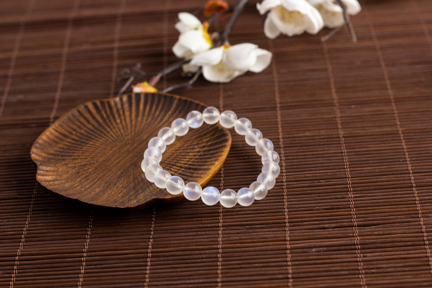 <You's jewelry>Exclusive customized moonstone bracelet（8+）