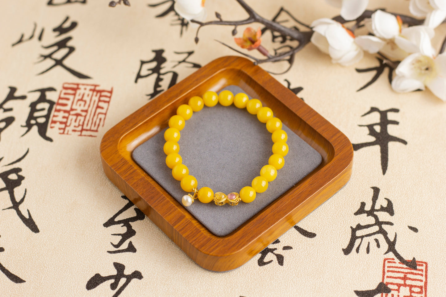 <You's jewelry>Exclusively customized beeswax bracelets