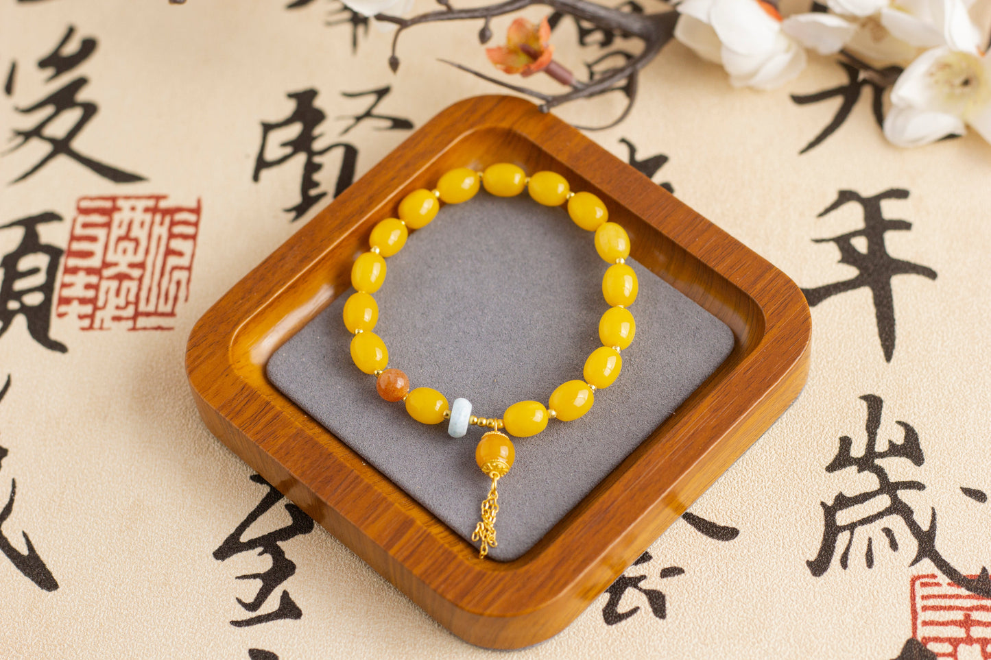 <You's jewelry>Exclusively customized beeswax bracelets